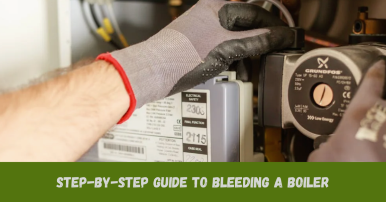 how to bleed a boiler